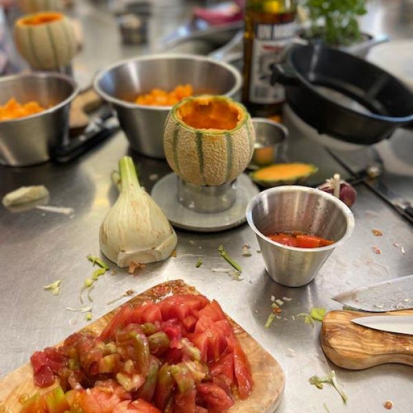 French cooking lesson on tour of Provence