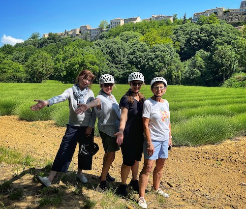 testimonial bike Luberon