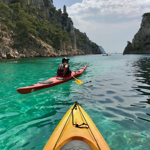 river kayaking in France