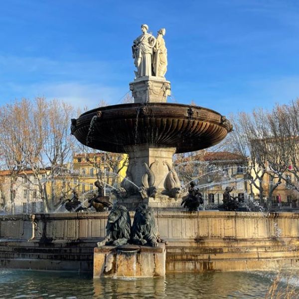 fountain in Aix