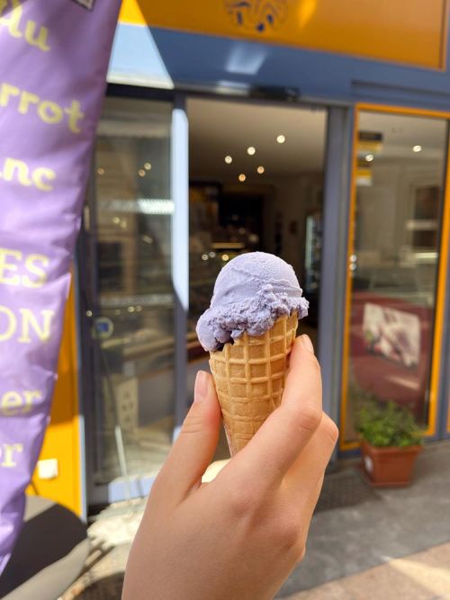 lavender ice cream