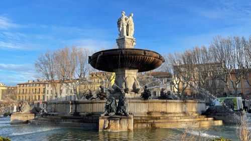 fountain in Aix