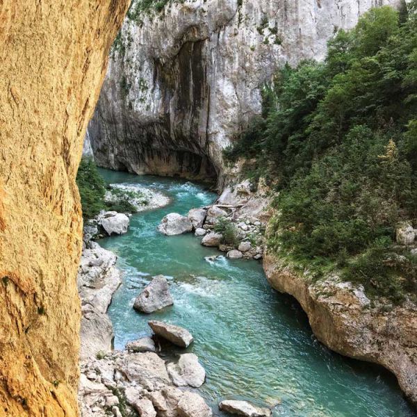 Toulerenc gorge in France